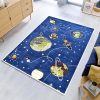 Traumhaftes Weltraum Kinderzimmer Teppich