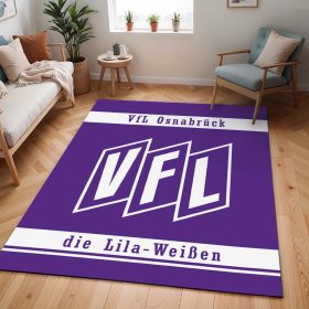 VFL Osnabrück violetter Hintergrund Stil 04 Teppich