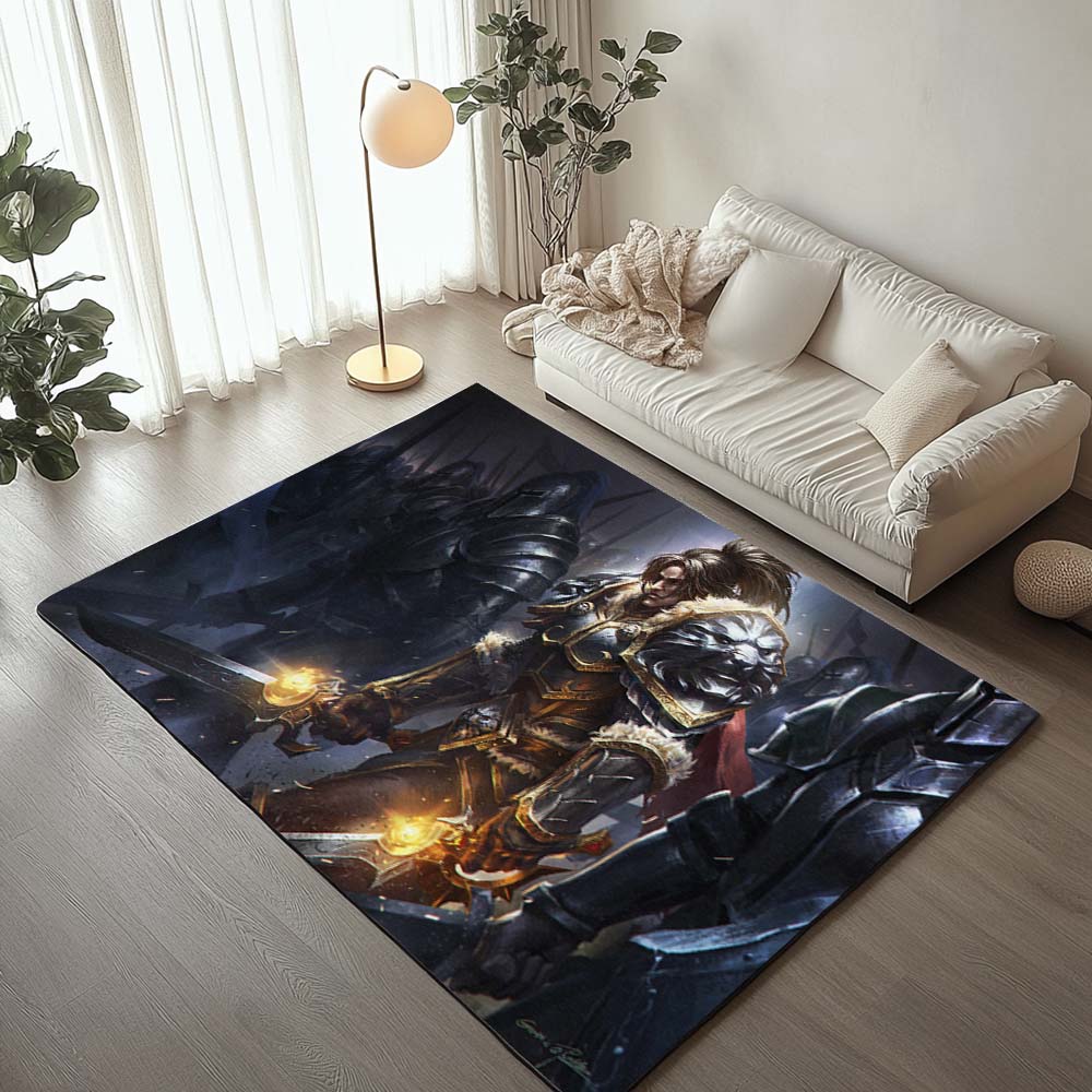 Varian Wrynn World of Warcraft Teppich