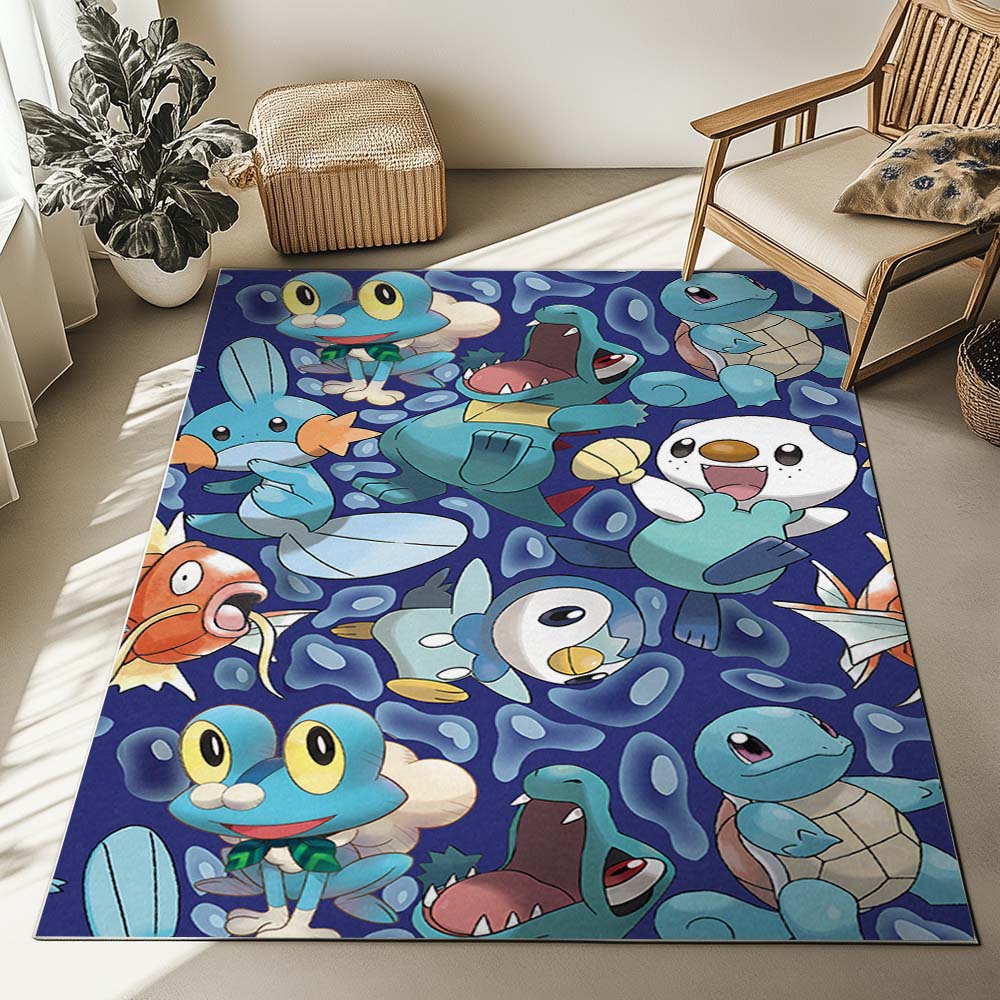 Wasser Pokémon Typ Teppich – Bild 2