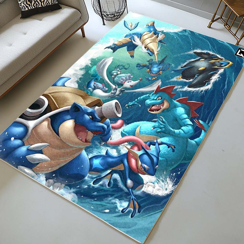 Wasser Pokémon Typ 4 Teppich