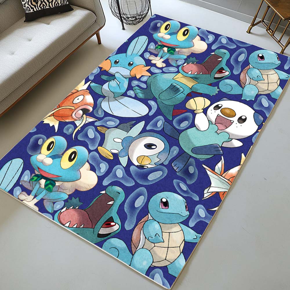 Wasser Pokémon Typ Teppich