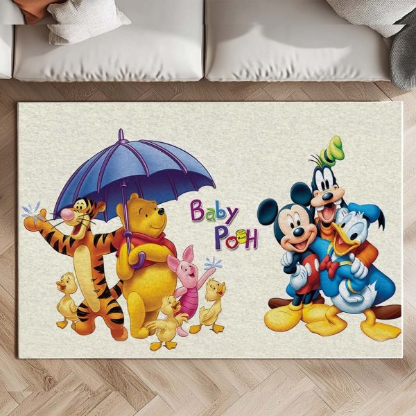 Winnie Pooh und Disney Charaktere Teppich – Bild 2