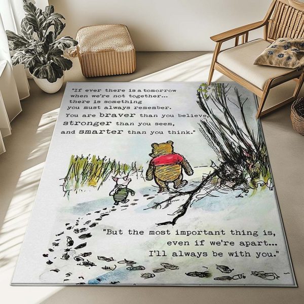 Winnie Pooh und Ferkel Teppich – Bild 2