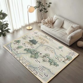 Winnie Pooh Karte Teppich
