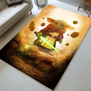 Baby Yoda Star Wars 3 Teppich