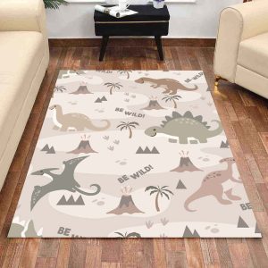 Dinosaurier seid wild Teppich