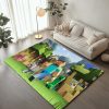 Minecraft Alle Charaktere Steve und Creeper Teppich