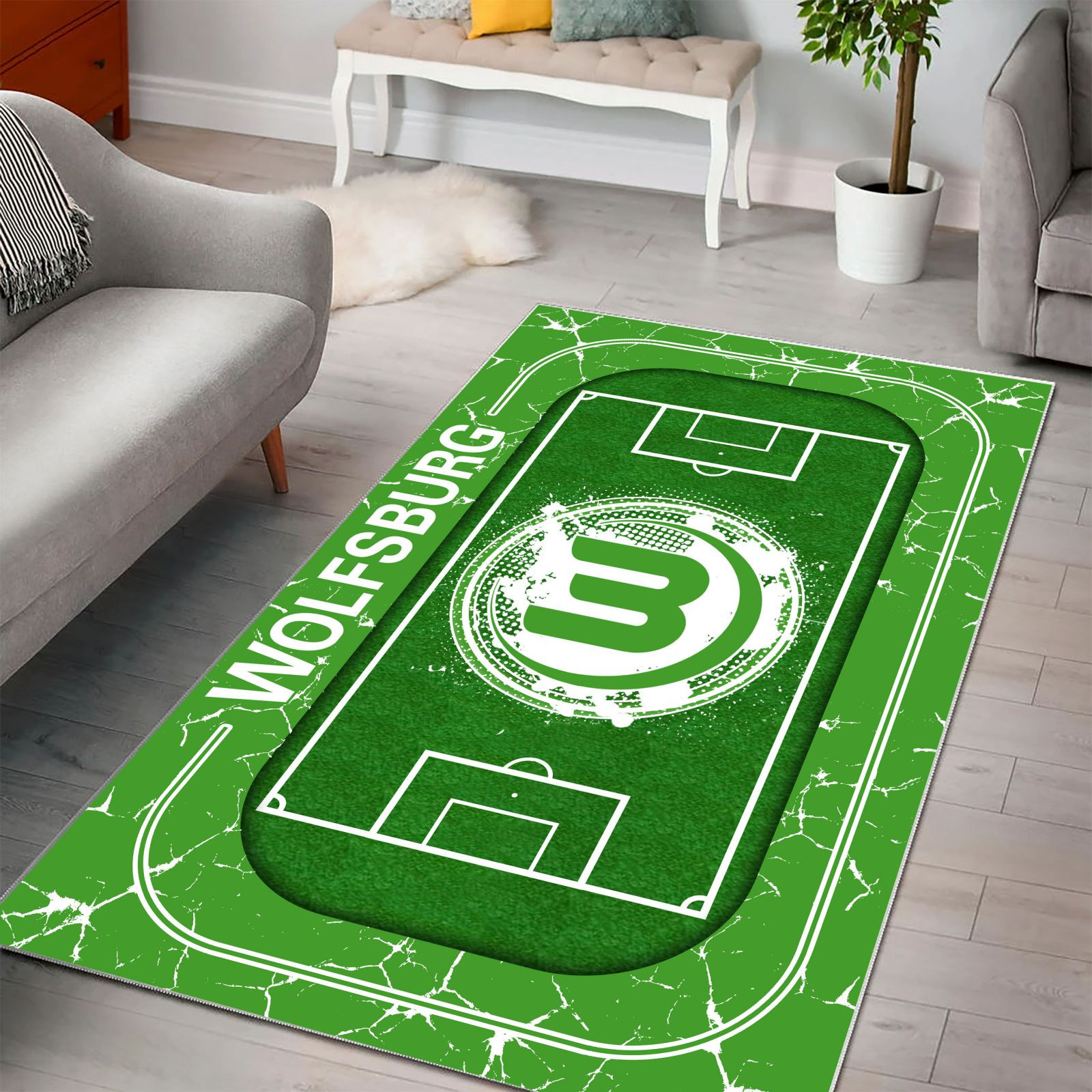 VfL Wolfsburg Teppich – Bild 3