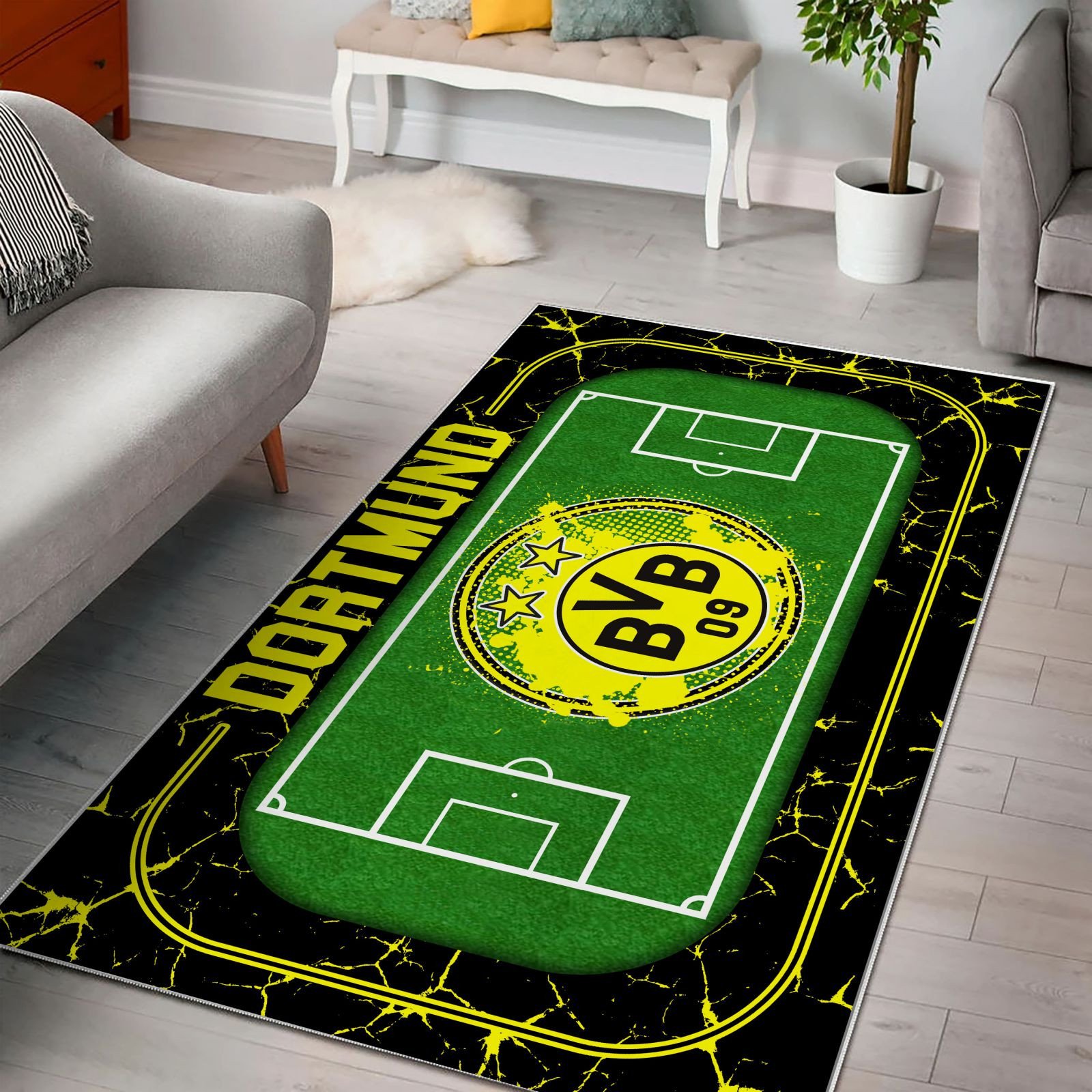 Borussia Dortmund Teppich – Bild 3