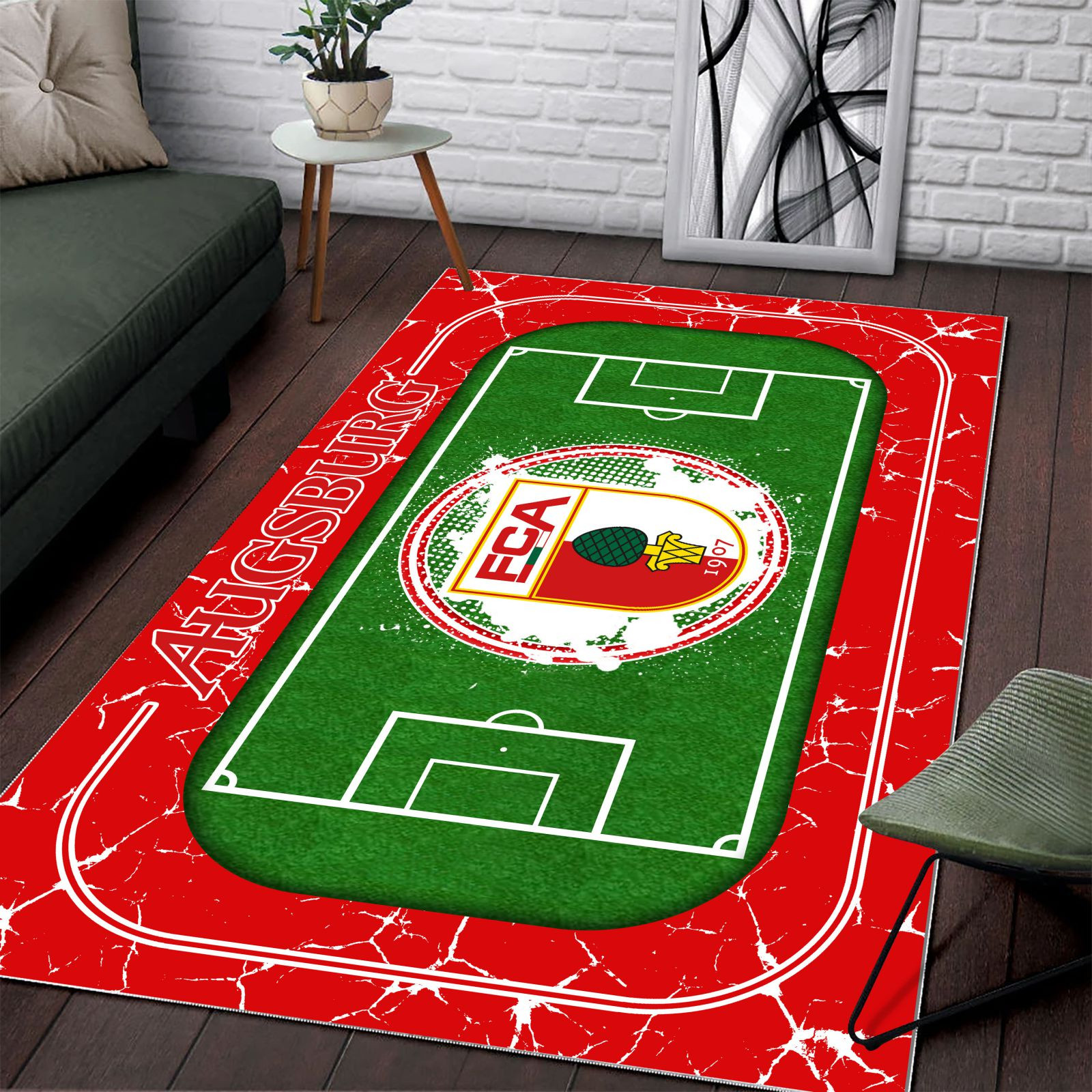 FC Augsburg Teppich – Bild 2