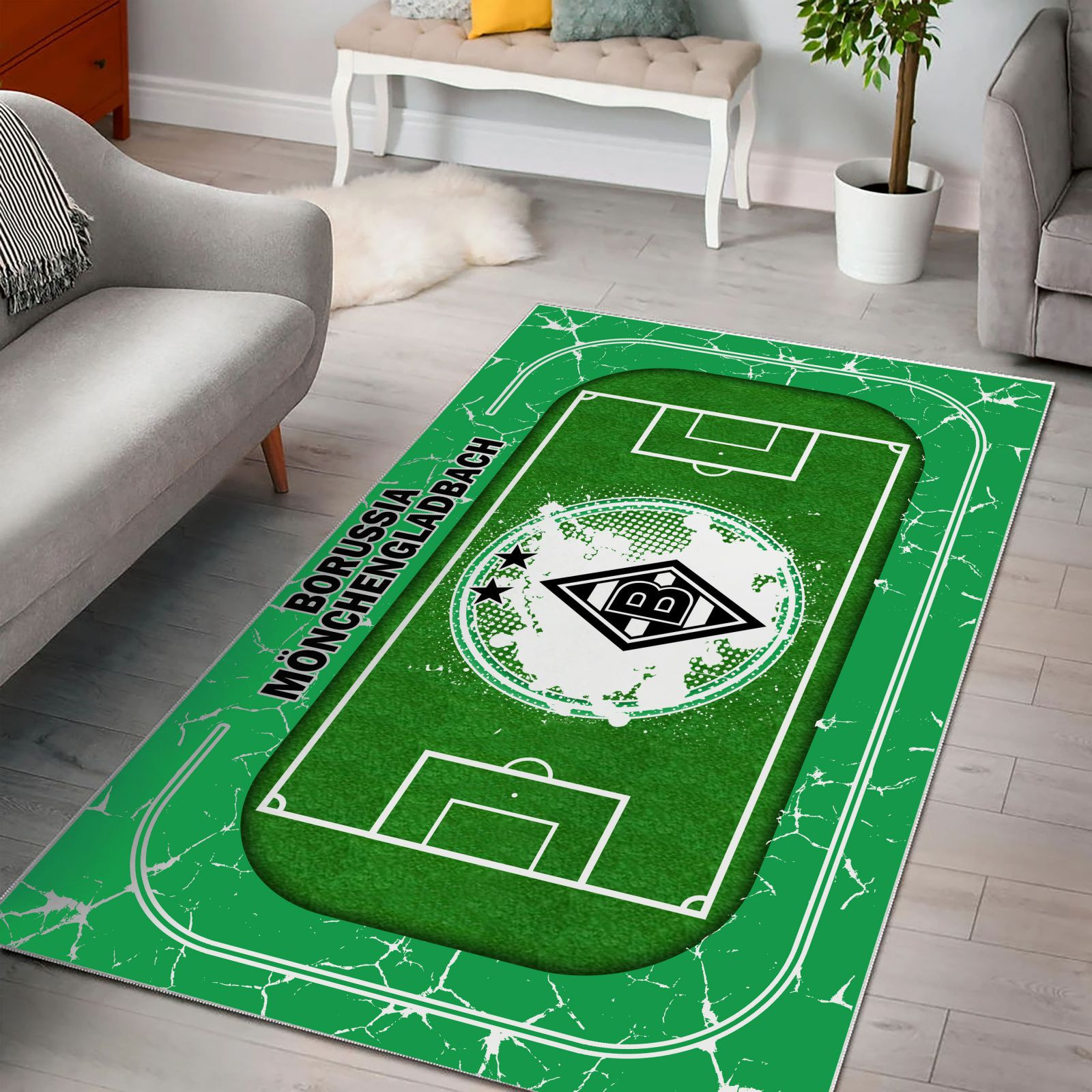 Borussia Mönchengladbach Teppich – Bild 3
