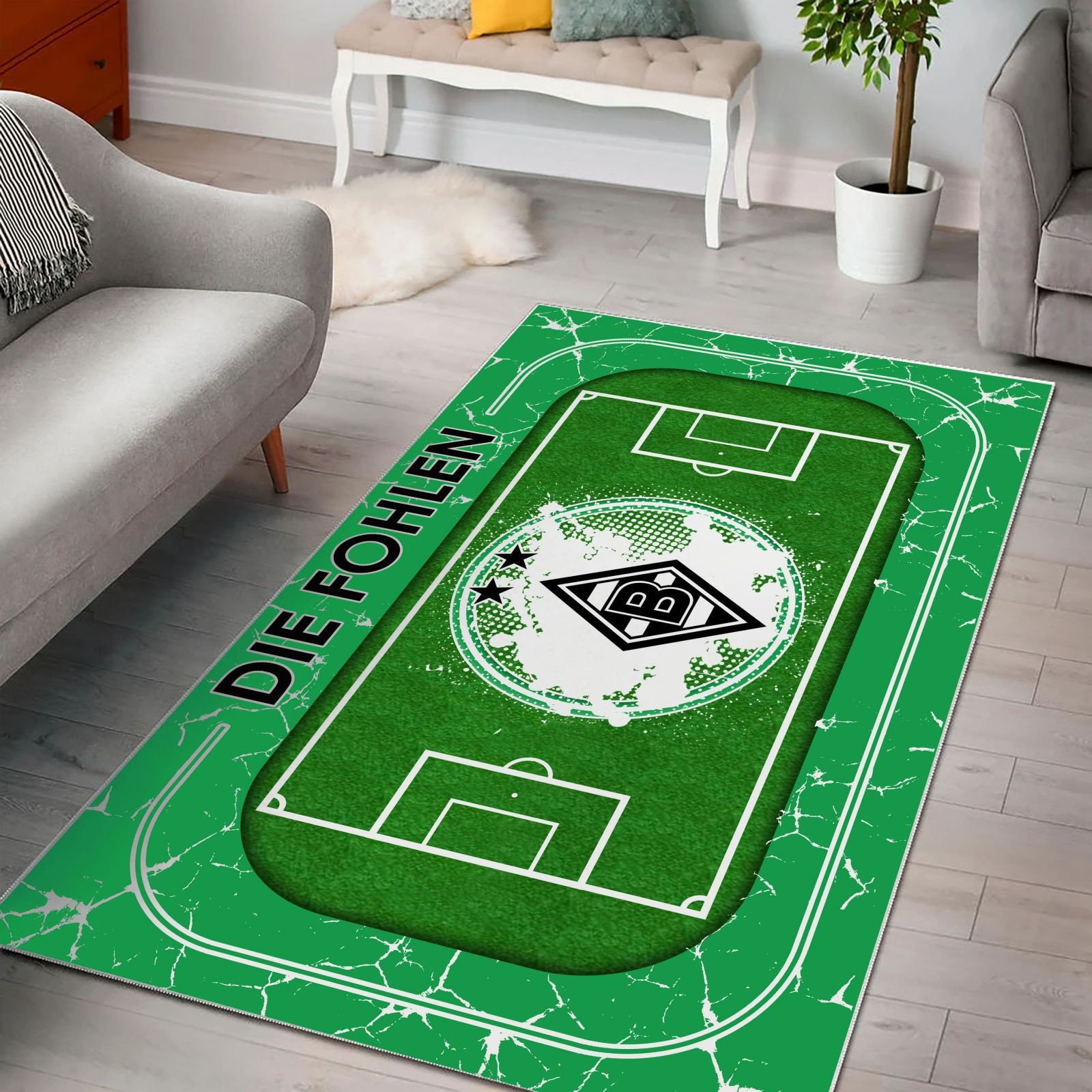 Borussia Mönchengladbach Teppich – Bild 3