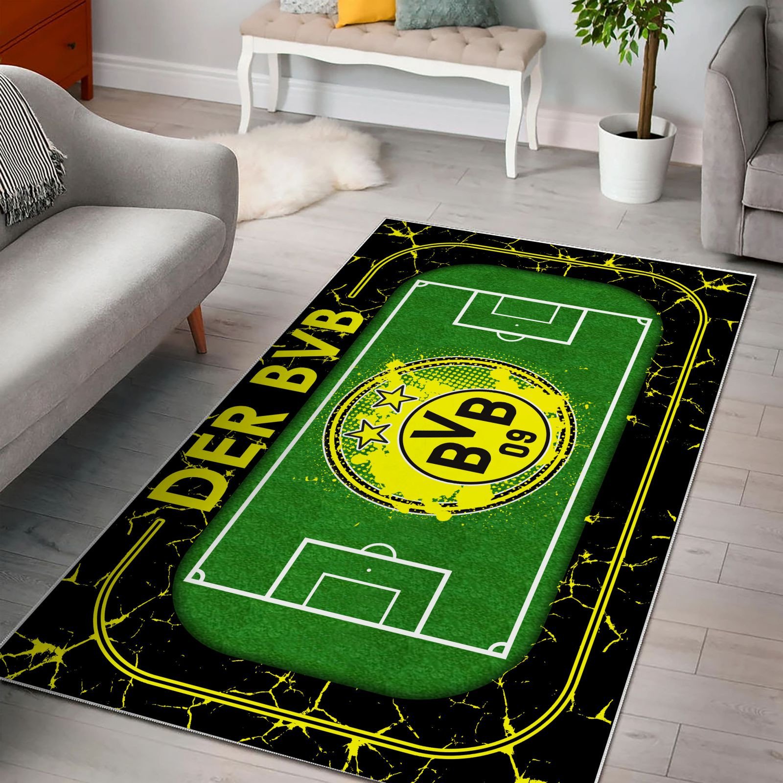 Borussia Dortmund Teppich – Bild 3