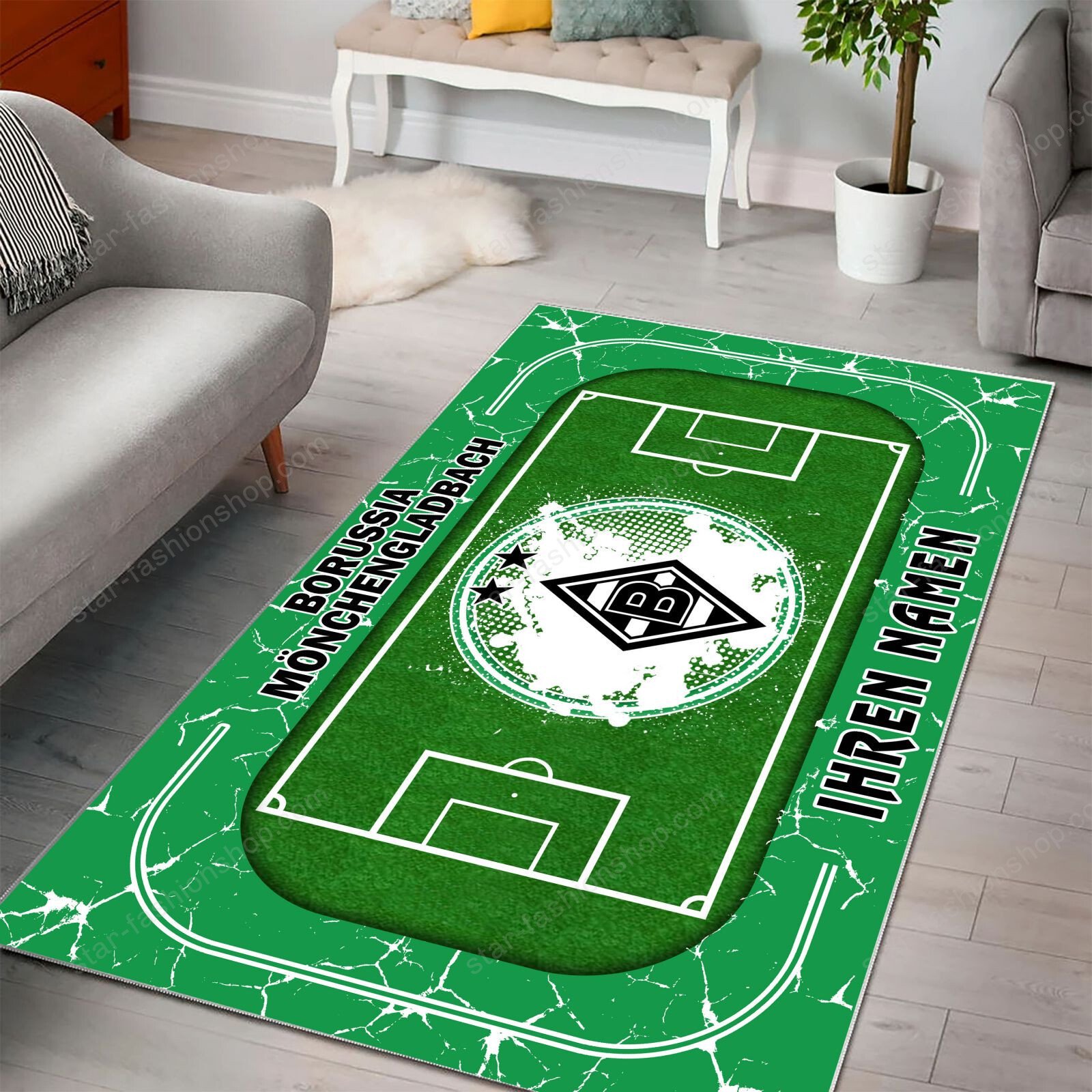 Borussia Mönchengladbach Teppich – Bild 3