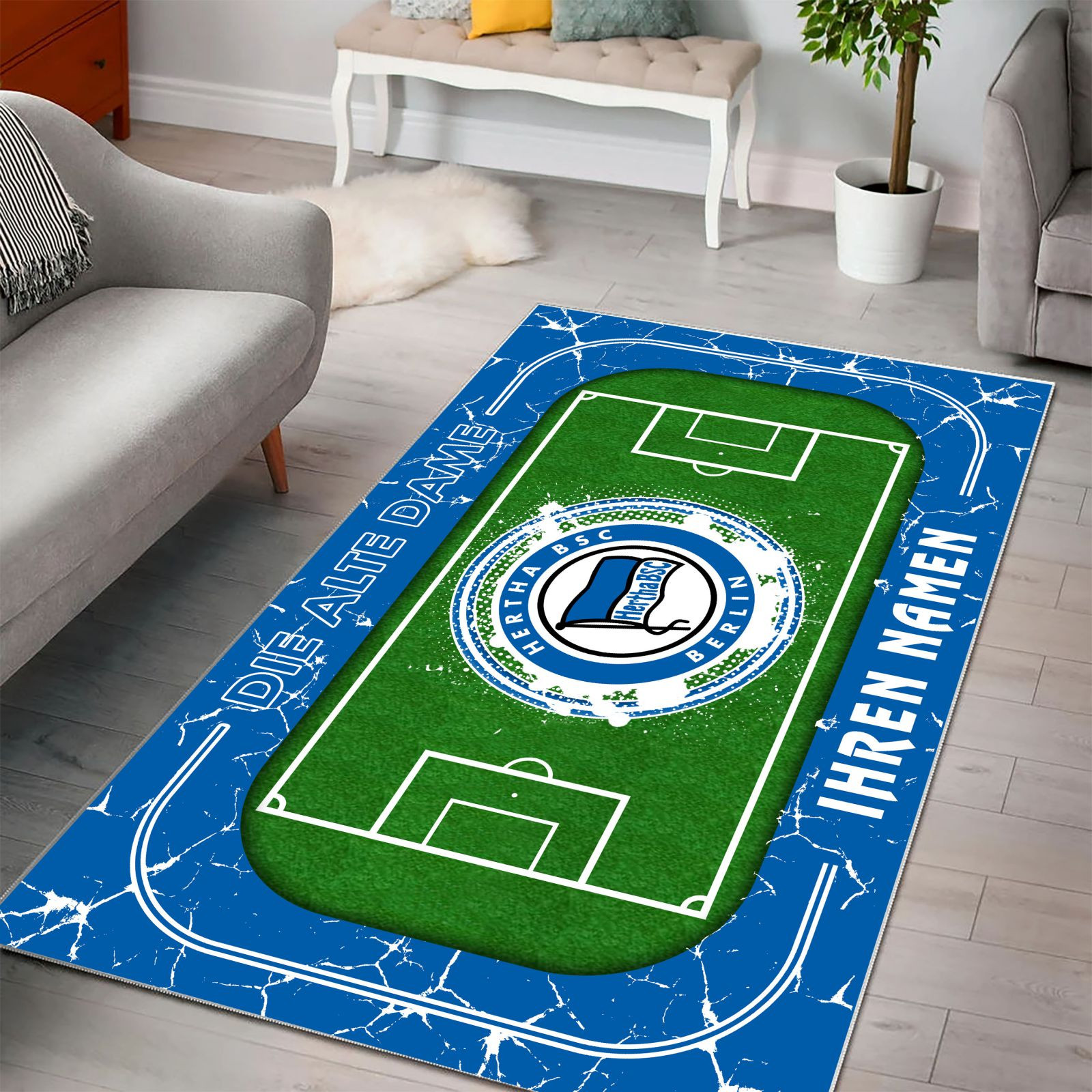Hertha BSC Teppich – Bild 3