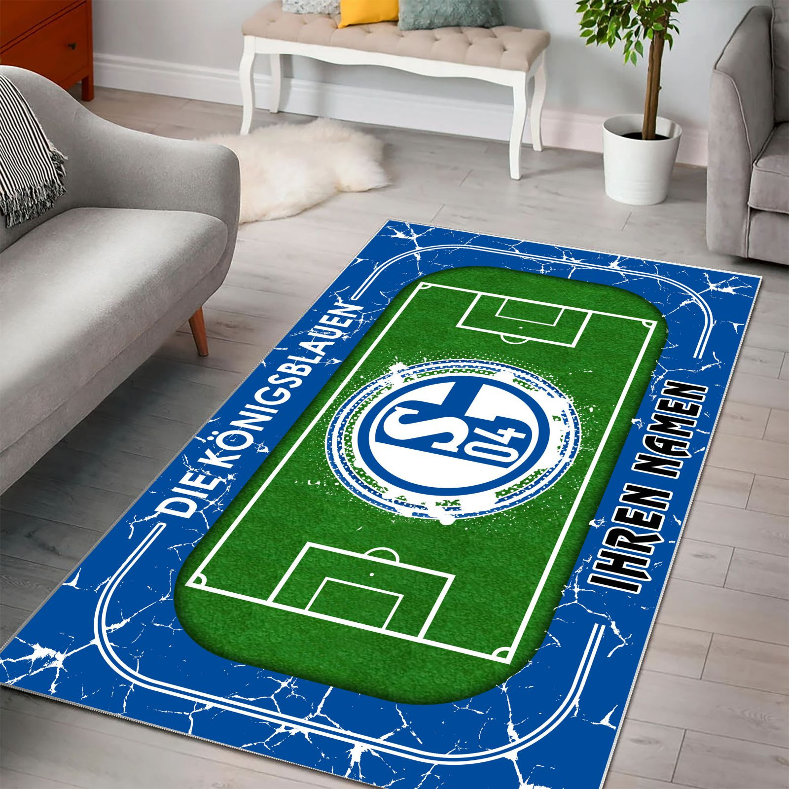 Schalke 04 Teppich – Bild 3