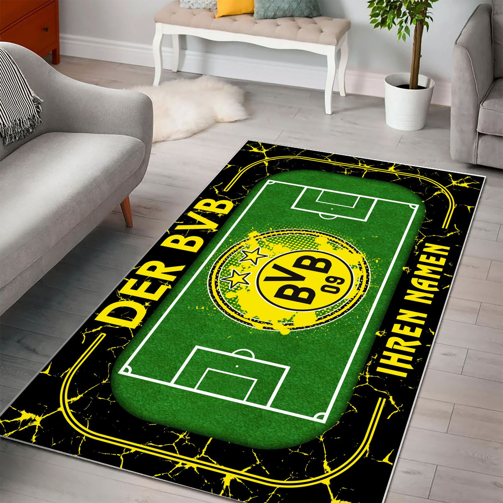 Borussia Dortmund Teppich – Bild 3