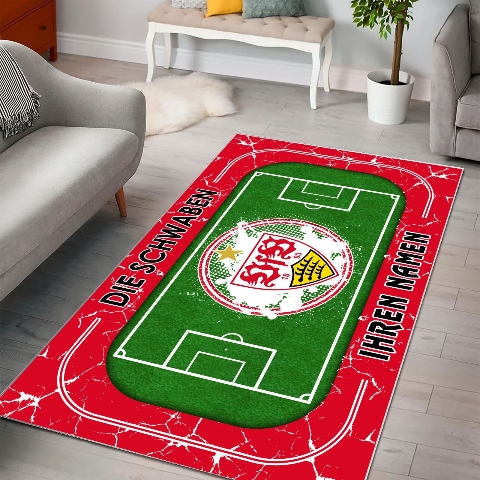 VfB Stuttgart Teppich – Bild 3