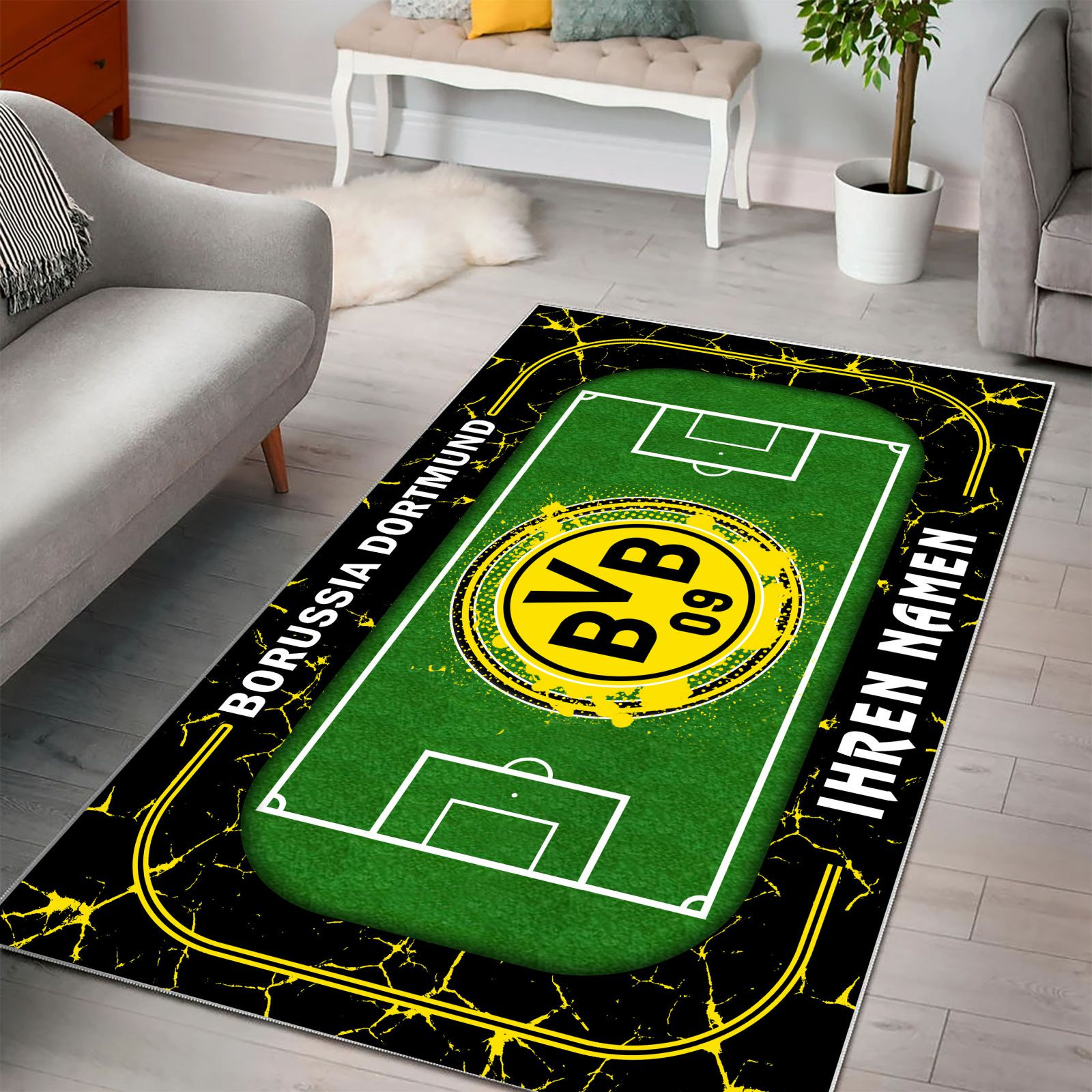 Borussia Dortmund II Teppich – Bild 3