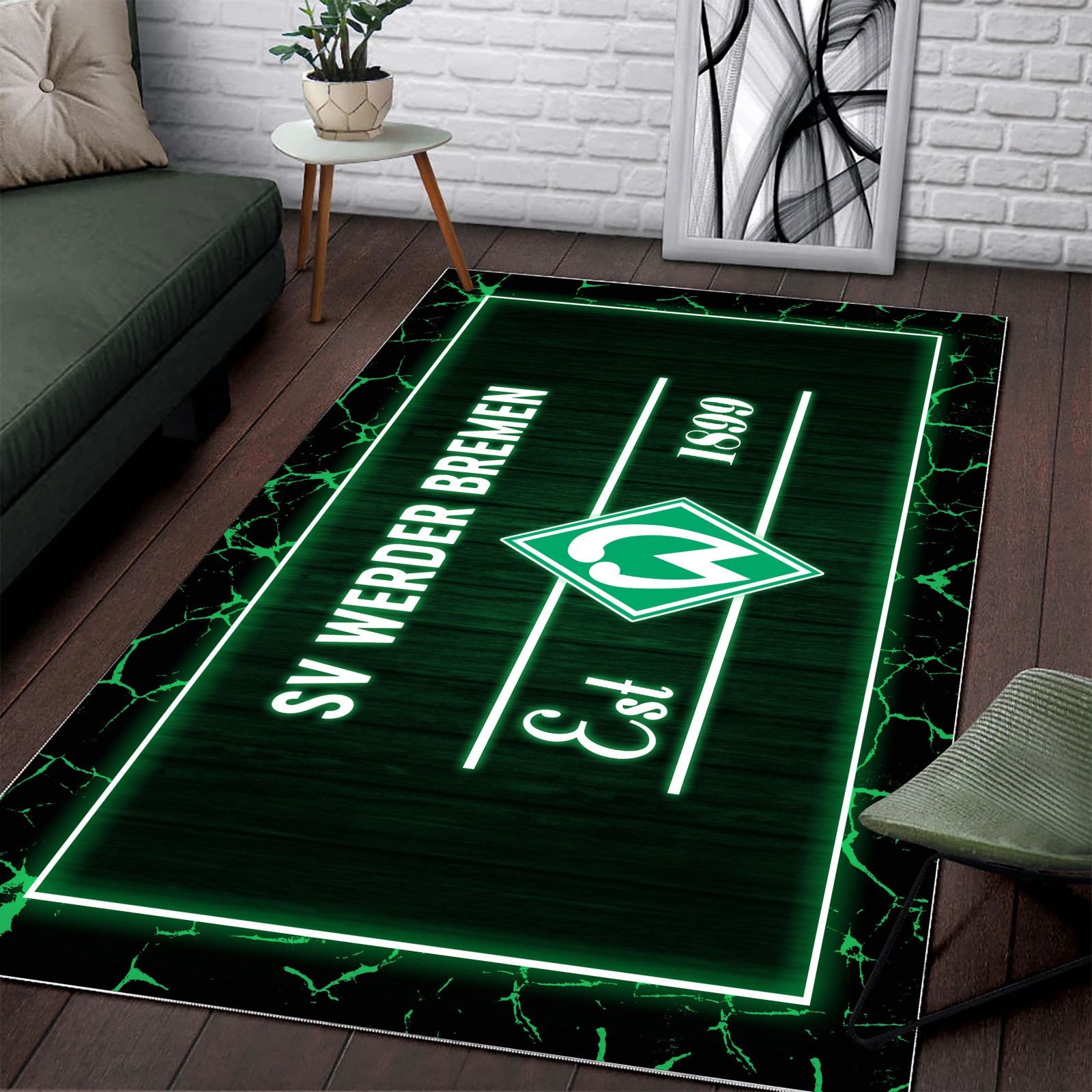 Werder Bremen Teppich – Bild 2