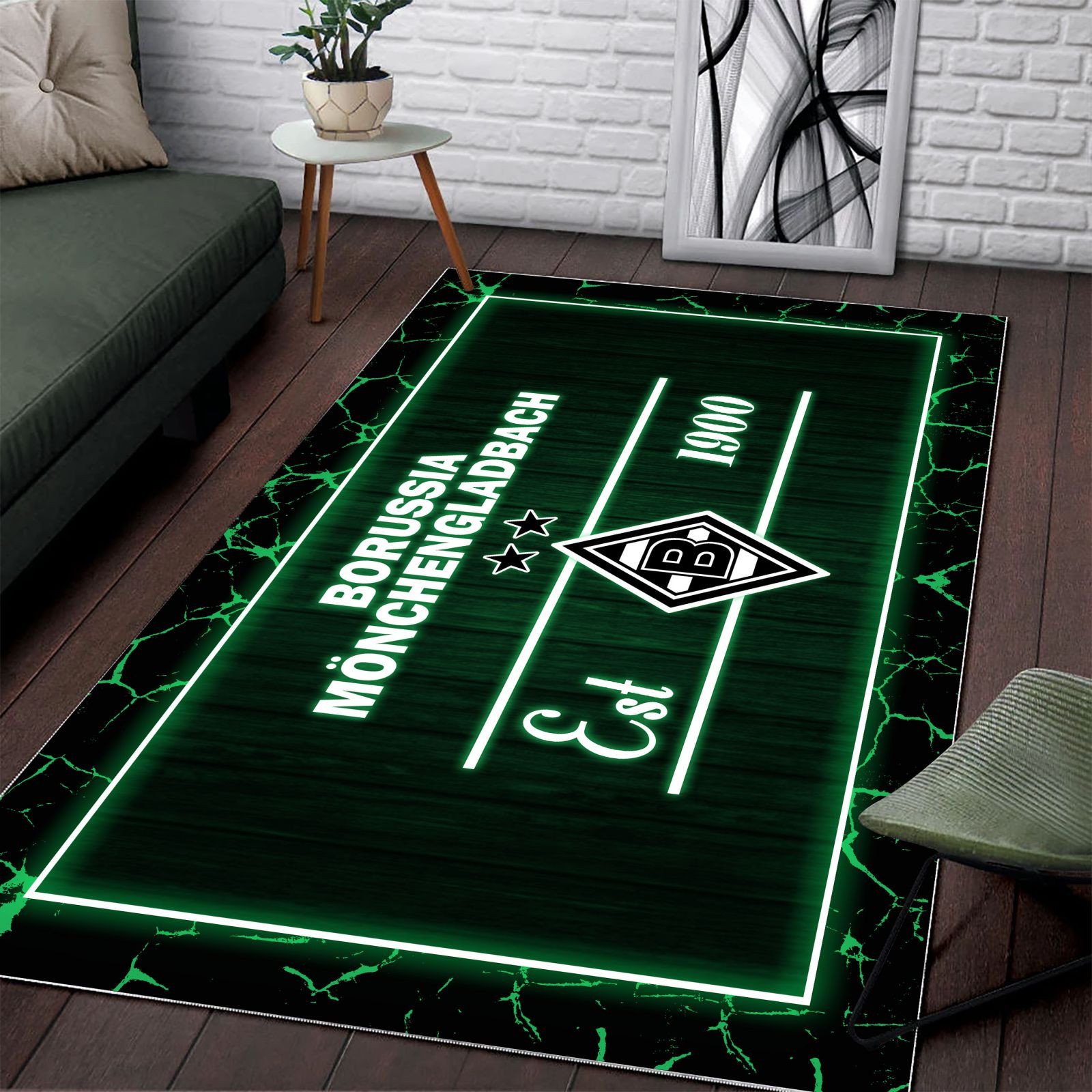 Borussia Mönchengladbach Teppich – Bild 2