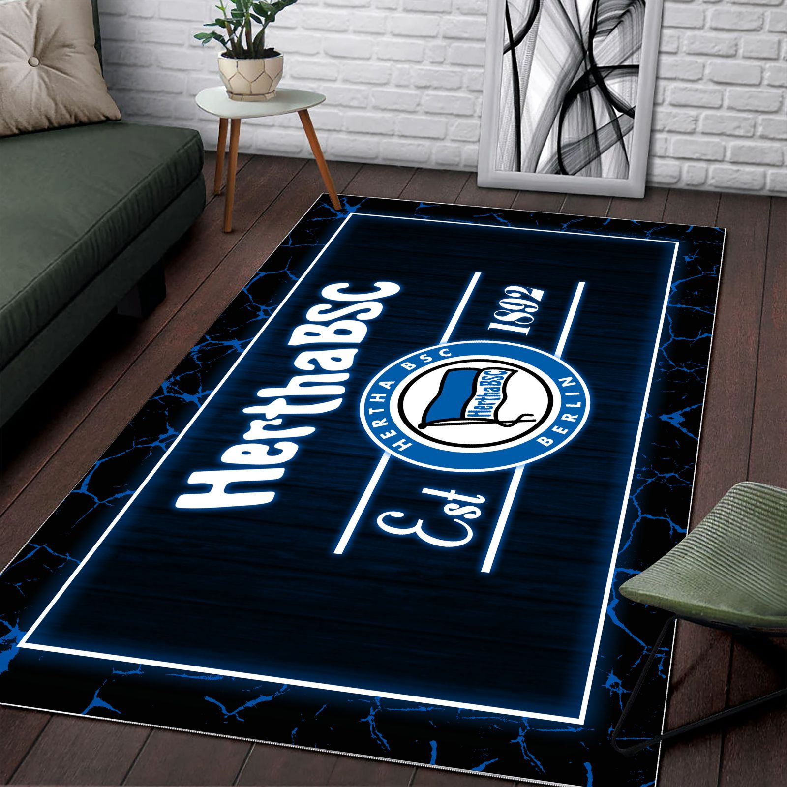 Hertha BSC Teppich – Bild 2