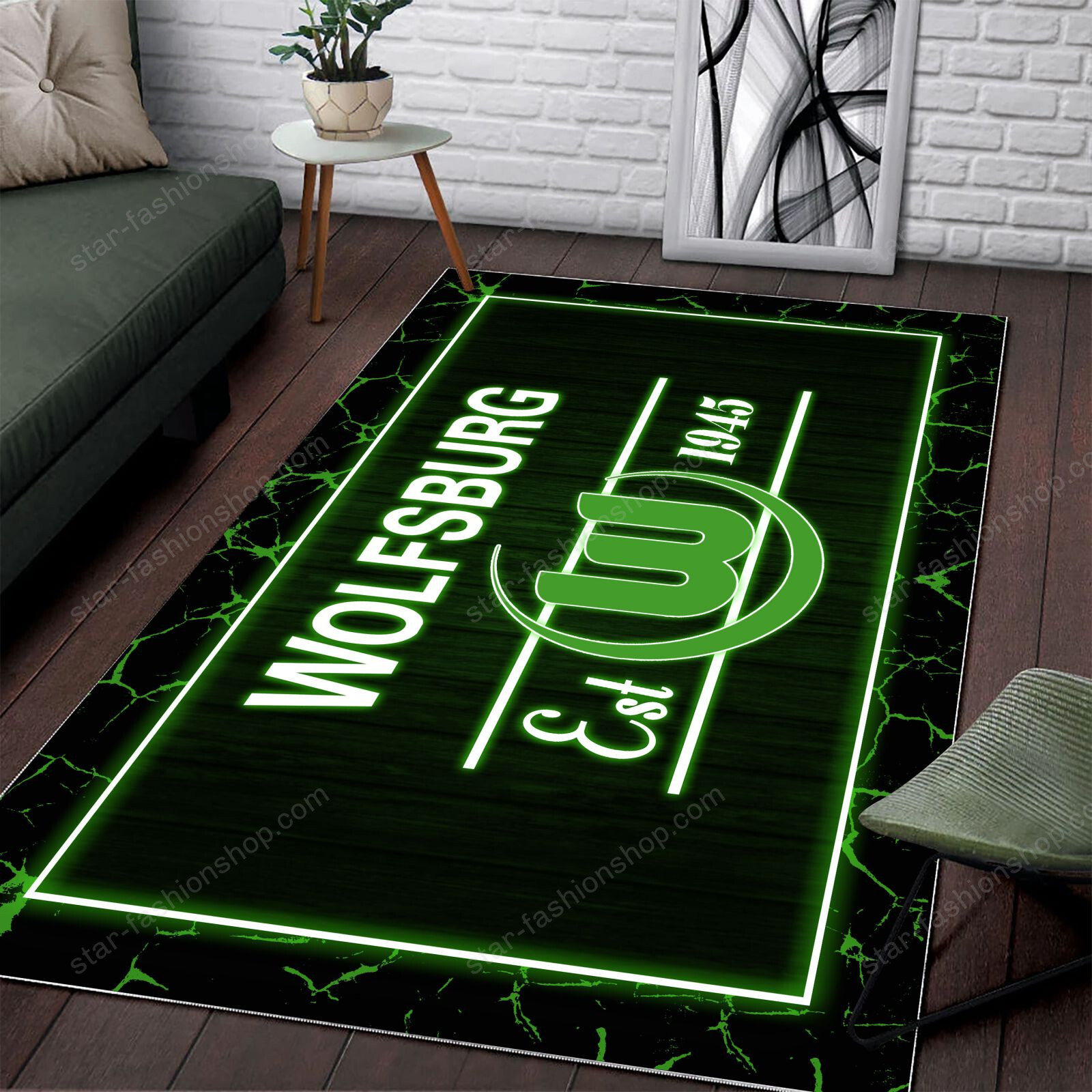 VfL Wolfsburg Teppich – Bild 2