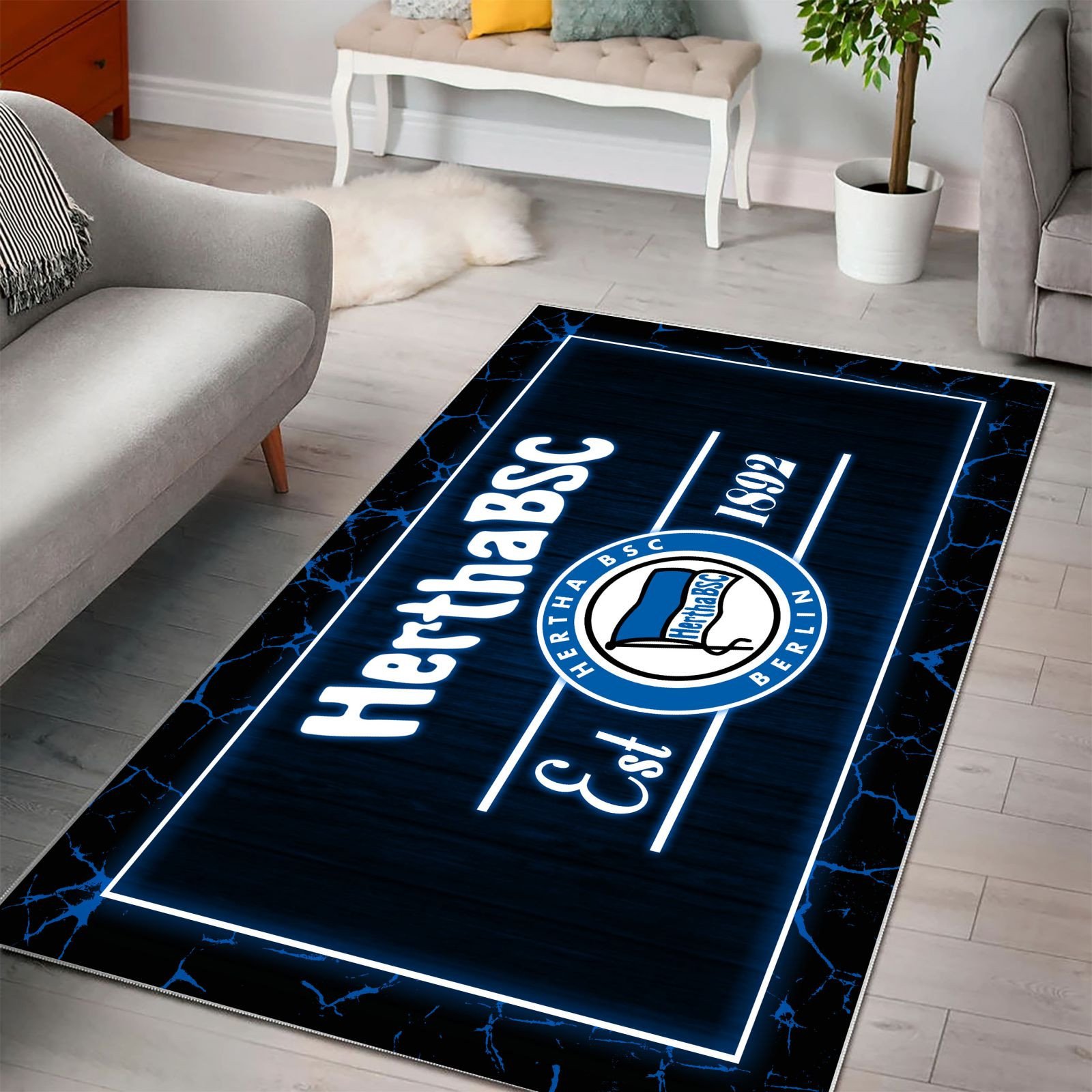Hertha BSC Teppich – Bild 3