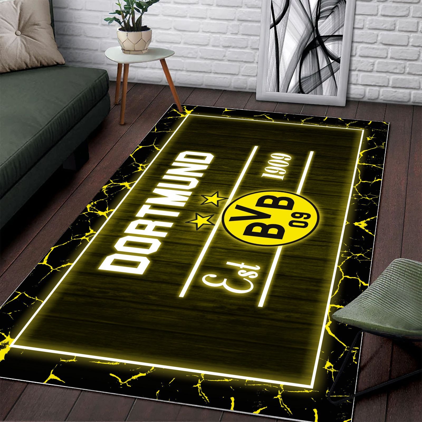 Borussia Dortmund Teppich – Bild 2