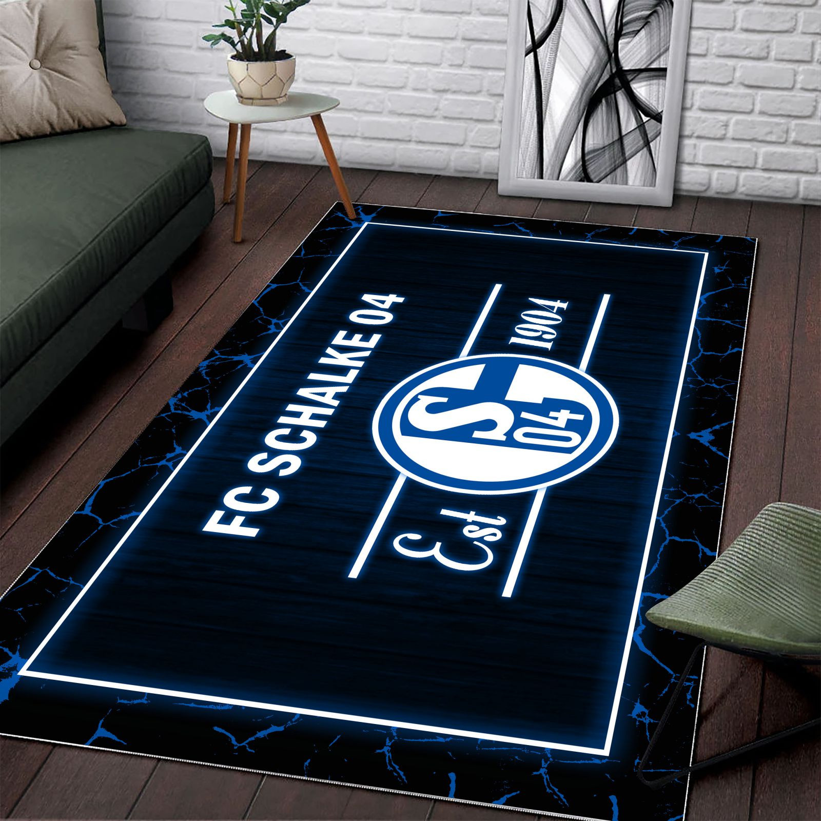 Schalke 04 Teppich – Bild 2