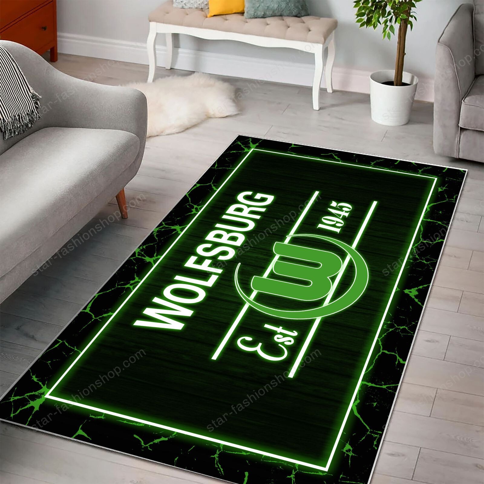 VfL Wolfsburg Teppich – Bild 3