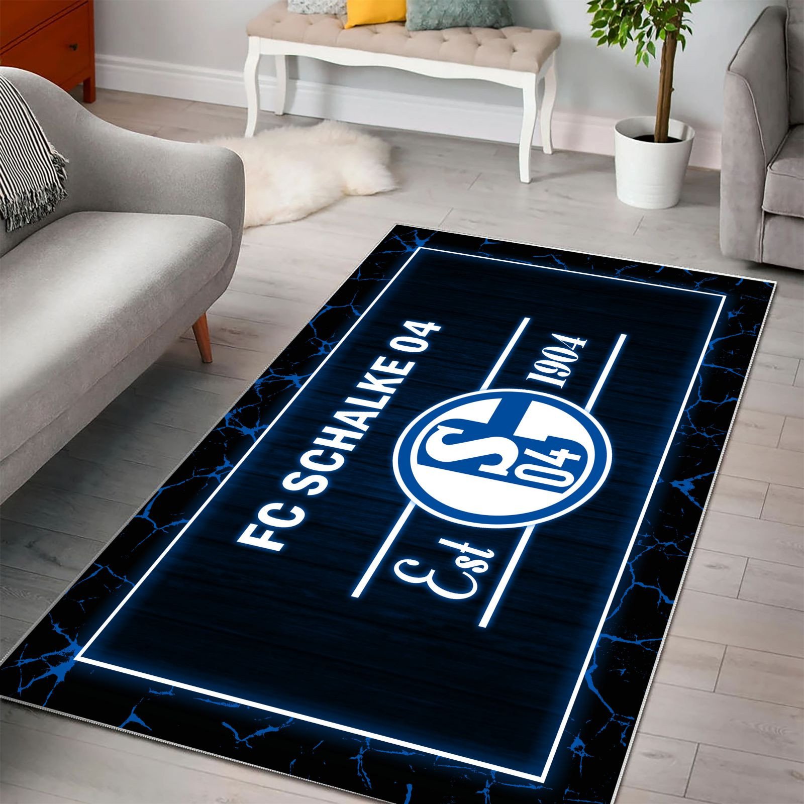 Schalke 04 Teppich – Bild 3