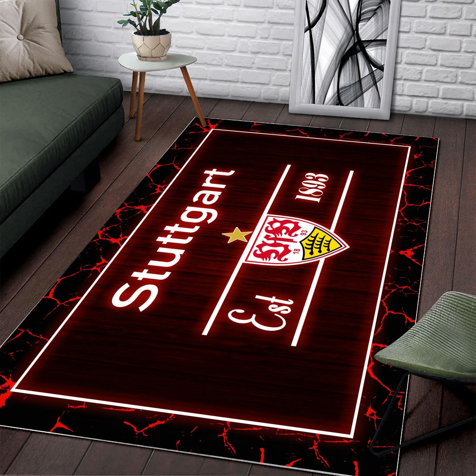 VfB Stuttgart Teppich – Bild 2