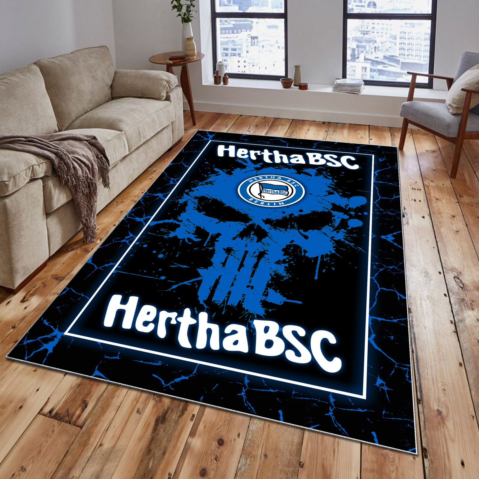 Hertha BSC Teppich