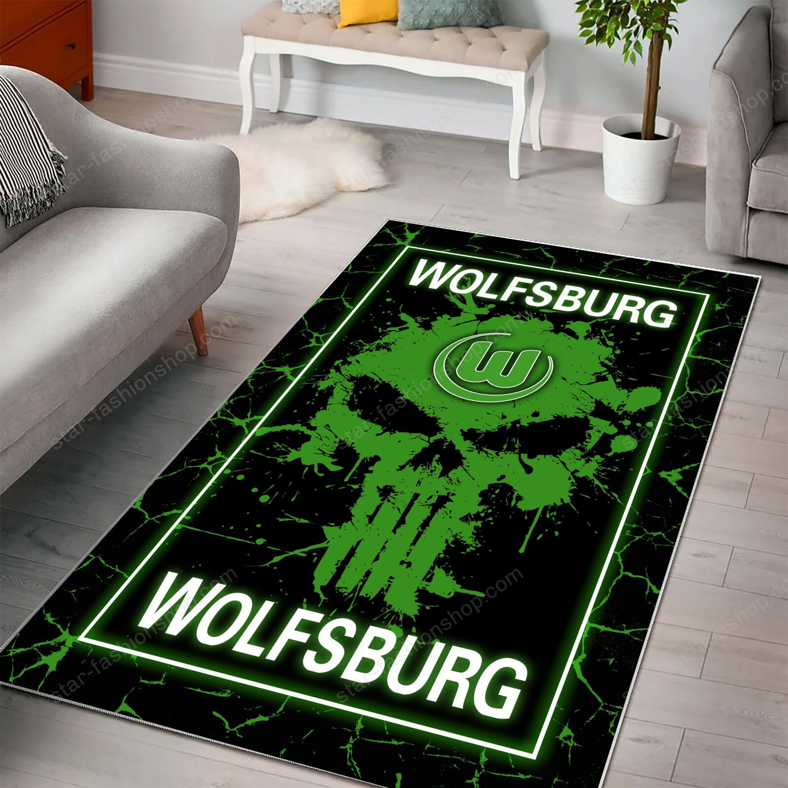 VfL Wolfsburg Teppich – Bild 3