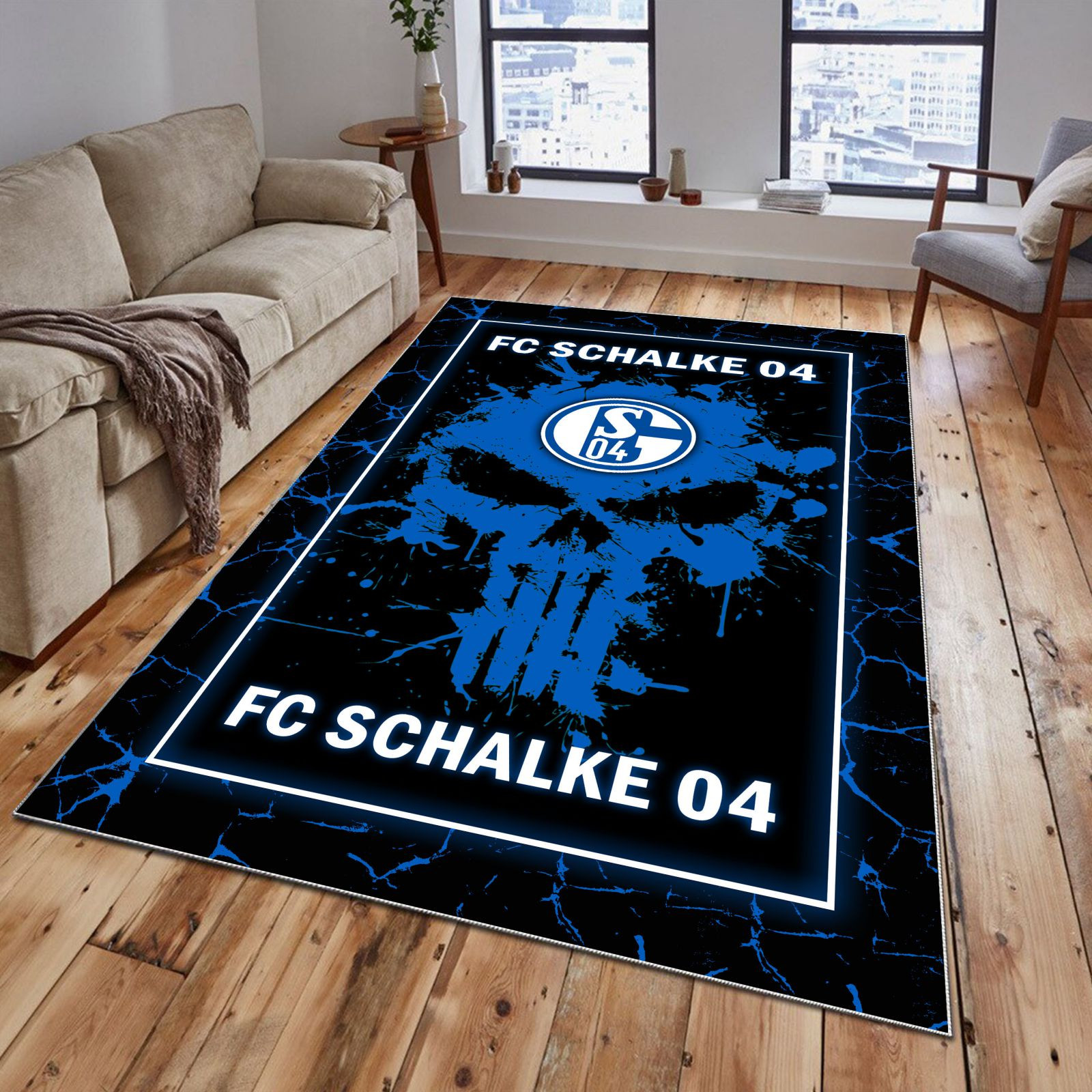 Schalke 04 Teppich