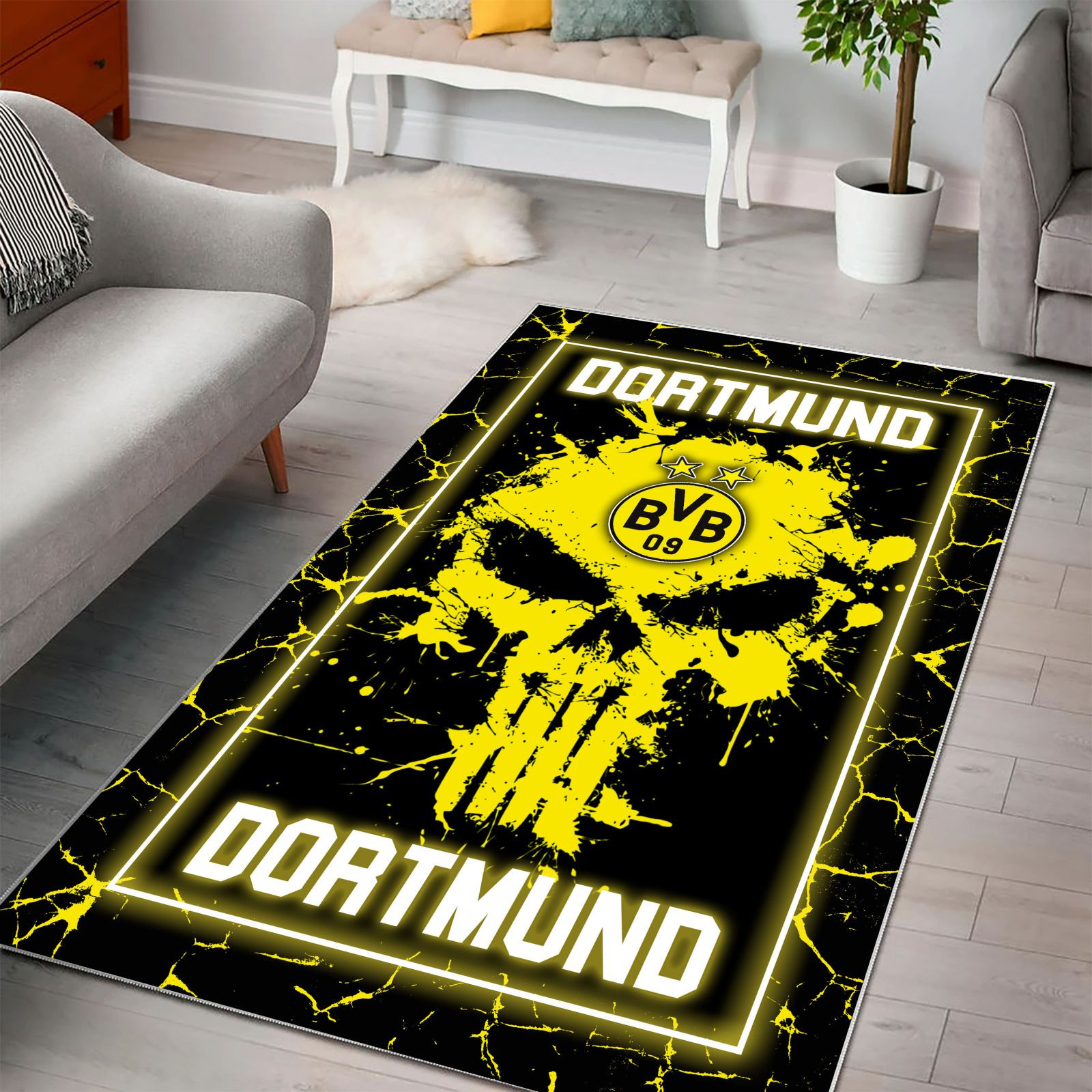 Borussia Dortmund Teppich – Bild 3
