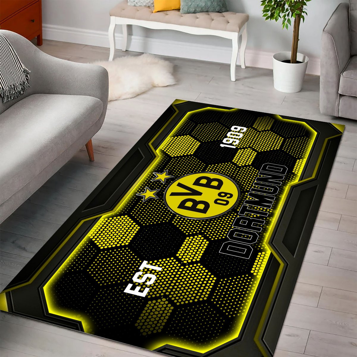 Borussia Dortmund Teppich – Bild 2