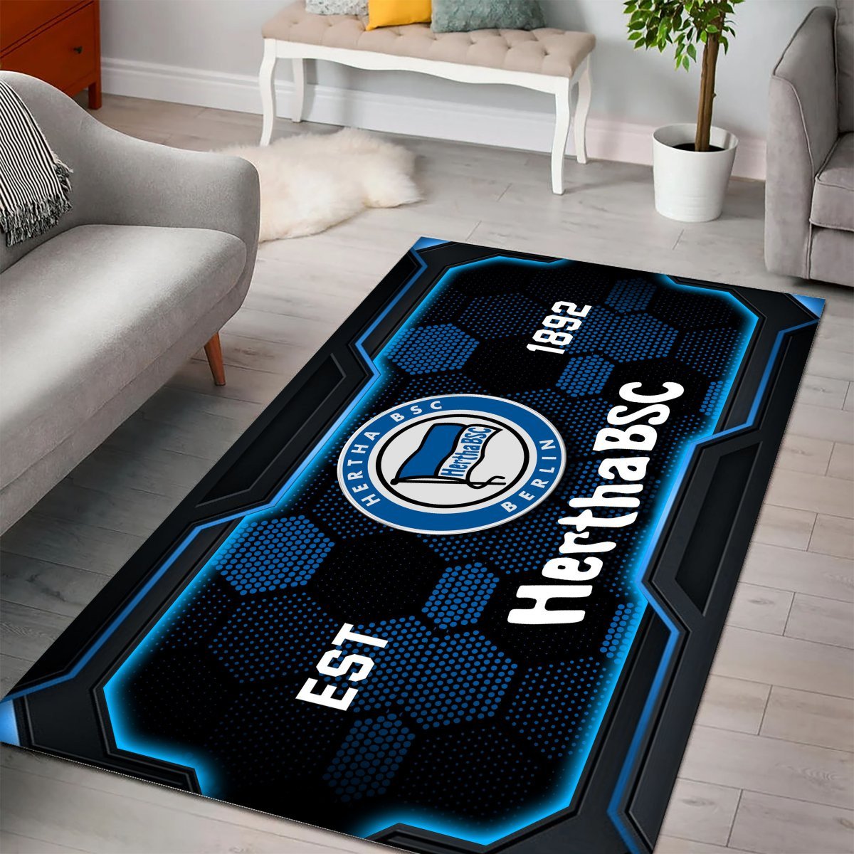 Hertha BSC Teppich – Bild 2