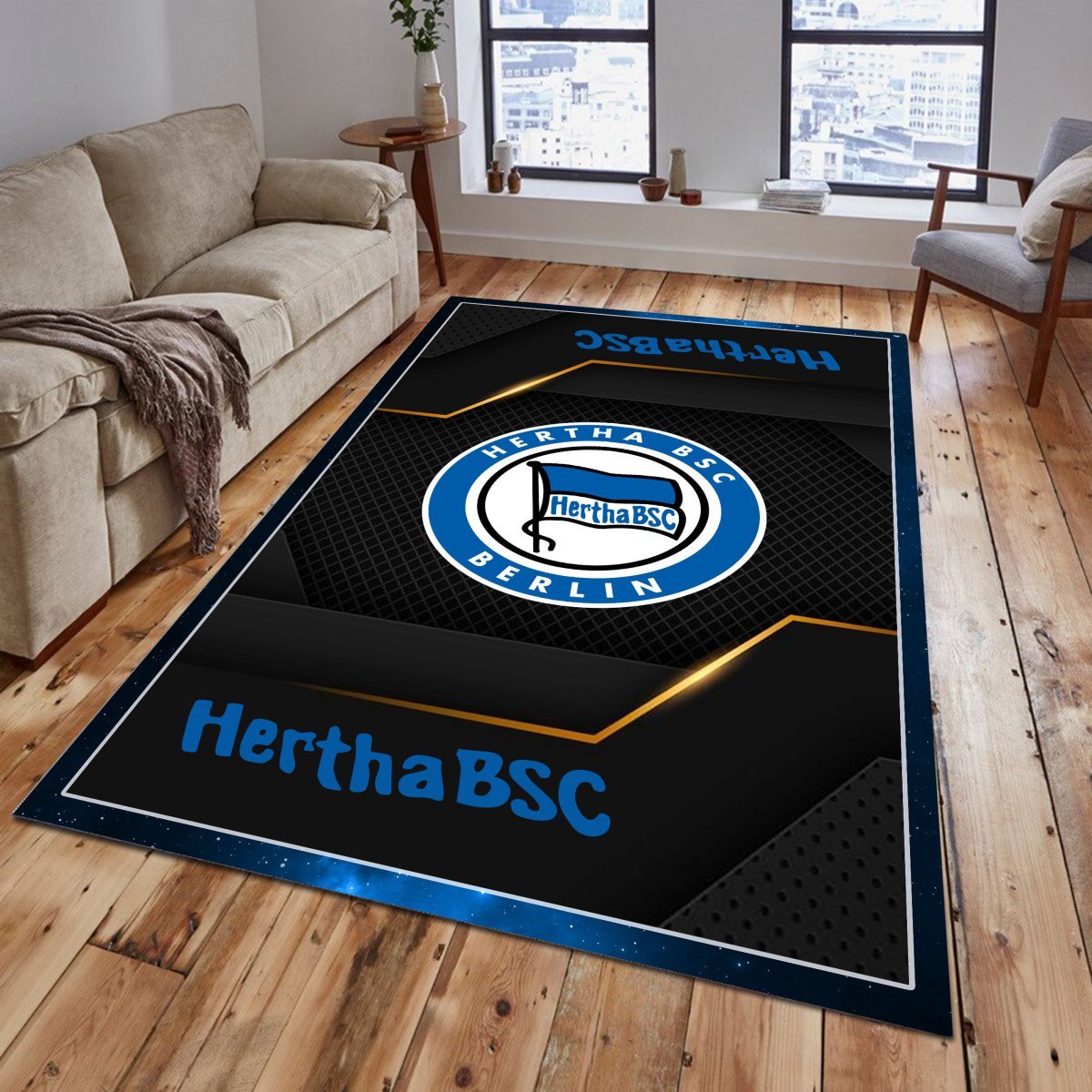 Hertha BSC Teppich