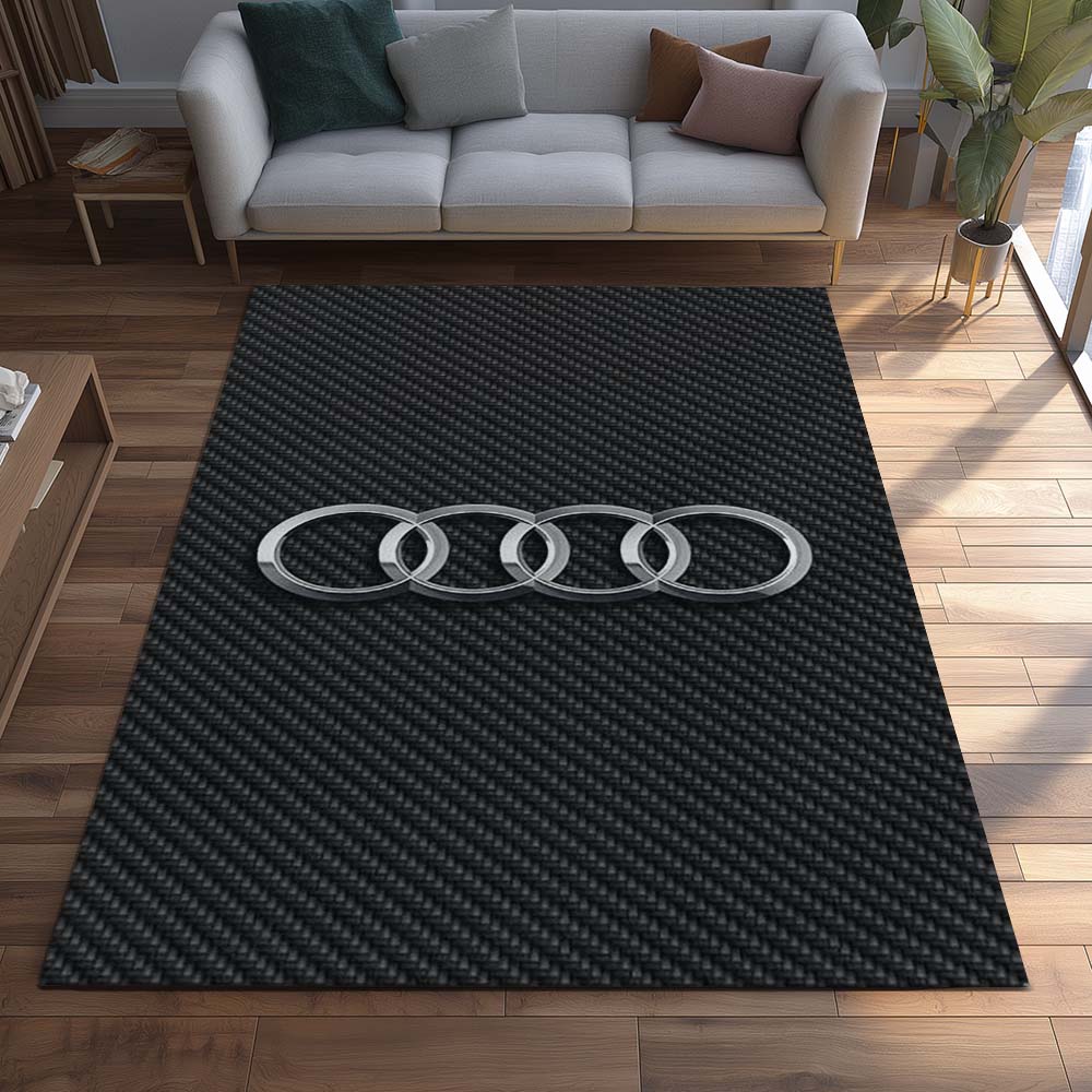 Audi Grey Background 05 Teppich – Bild 2