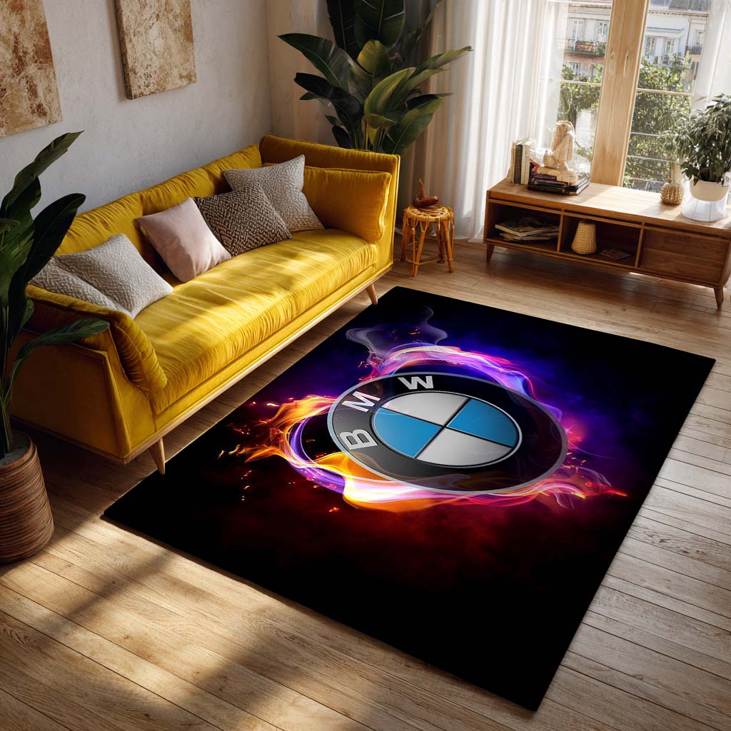 BMW Heart Fire Teppich – Bild 2