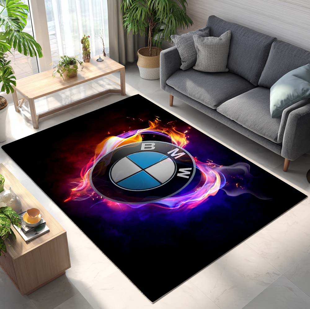 BMW Heart Fire Teppich