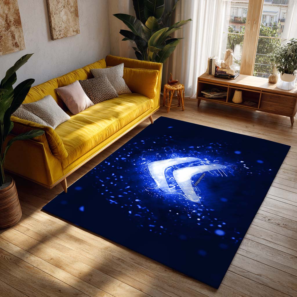 Dark Blue Light Citroën Teppich – Bild 2