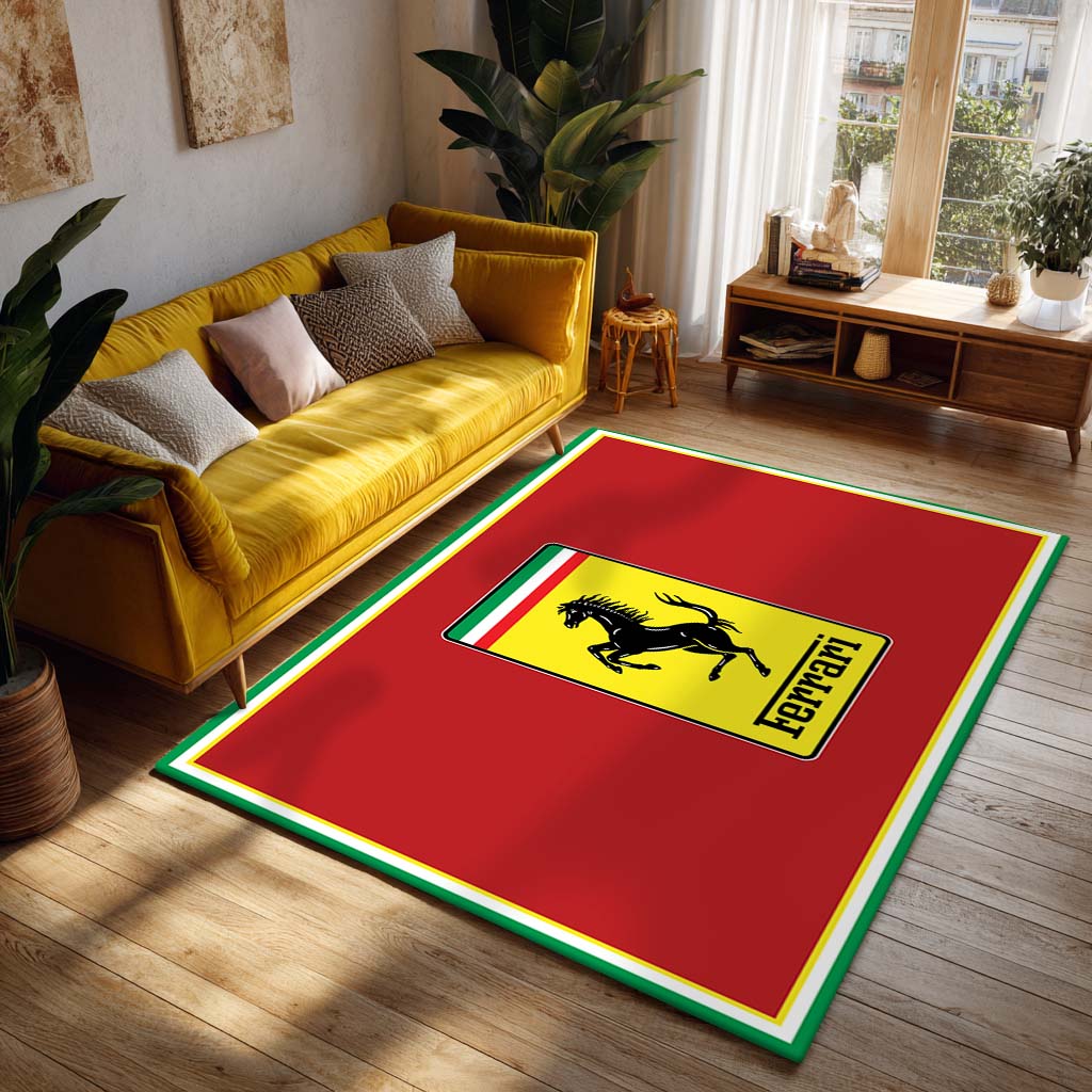 Ferrari Racing Car Teppich – Bild 2