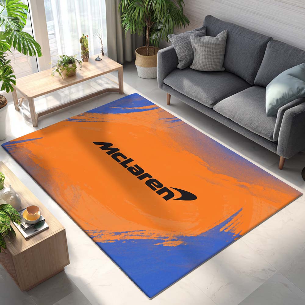 Formula 1 McLaren F1 Orange Color Teppich