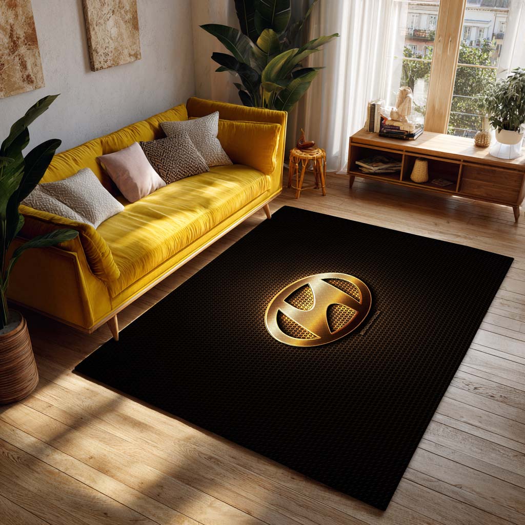 Hyundai Metal Grid Background Teppich – Bild 2