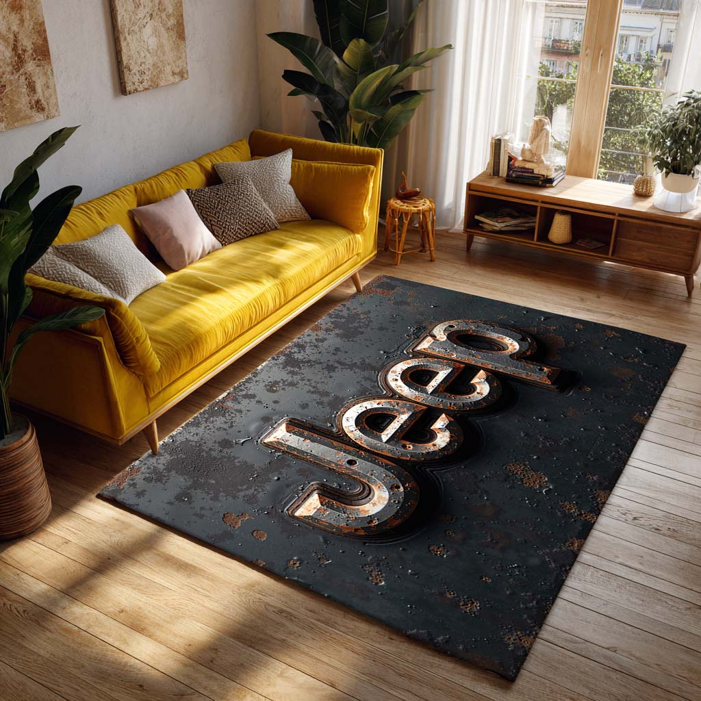 Jeep Metal Logo Teppich – Bild 2