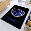 Lancia Car Blue Style Teppich